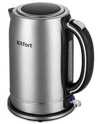 Изображение товара Электрочайник Kitfort КТ-6175 серебристый