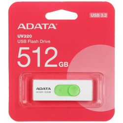 Изображение товара Память USB Flash 512 ГБ A-Data UV320 [AUV320-512G-RWHGN]