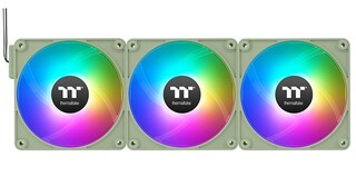 Изображение товара Комплект вентиляторов Thermaltake CT140 EX ARGB Sync Matcha Green [CL-F197-PL14MG-A] зеленый