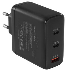 Изображение товара Сетевое зарядное устройство TTEC SmartCharger Trio GAN 120W черный