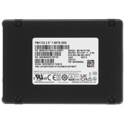 Изображение товара 7680 ГБ Серверный SSD Samsung PM1733 [MZWLR7T6HALA-00007]