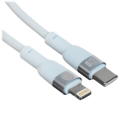 Изображение товара Кабель круглый ВСЕГАЗИН Lightning 8-pin - USB 2.0 Type-A голубой 1 м