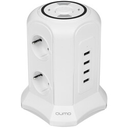 Изображение товара Сетевой фильтр Qumo Power Tower Pro SFU2 белый