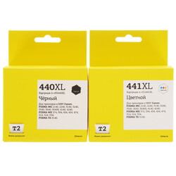 Изображение товара Набор картриджей T2 IC-CPG-440XL+CL-441XL_MP многоцветный, черный