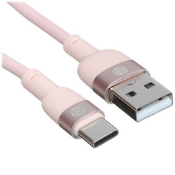 Изображение товара Кабель круглый ВСЕГАЗИН USB Type-C - USB 2.0 Type-A розовый 1 м
