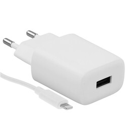 Изображение товара Сетевое зарядное устройство Hoco C134A Solid белый