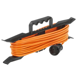 Изображение товара Удлинитель силовой GLANZEN ER-20-001 оранжевый