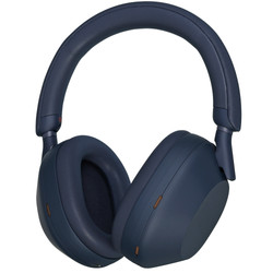 Изображение товара Беспроводные/проводные наушники Sony WH-1000XM5  синий 2023
