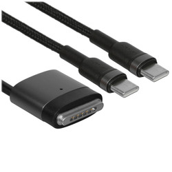 Изображение товара Кабель Acefast MagSafe 3, USB Type-C - USB Type-C черный 1.2 м