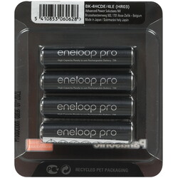 Изображение товара Аккумулятор Panasonic Eneloop Pro BK-4HCDE/4LE 930 мА*ч