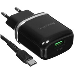 Изображение товара Сетевое зарядное устройство Borofone BA36A черный