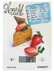 Изображение товара Кухонные весы Scarlett SC-KS57P76 разноцветный