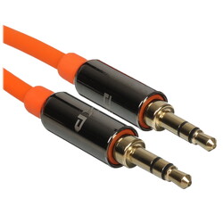 Изображение товара Кабель   DEXP jack 3.5 мм - jack 3.5 мм оранжевый