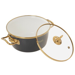 Изображение товара Кастрюля Rashel Grand R0818 2.1 л 18 см черный