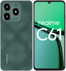 Изображение товара 6.74" Смартфон realme C61 256 ГБ зеленый