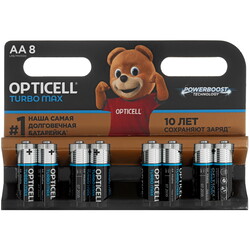 Изображение товара Батарейка Opticell Turbo Max AA (LR6/ER14505/FR6/R6P)