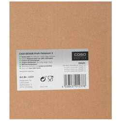 Изображение товара Набор рулонов для вакуумного упаковщика CASO 7 Sterne 16*23-50 20/30*600-2 28*600-1