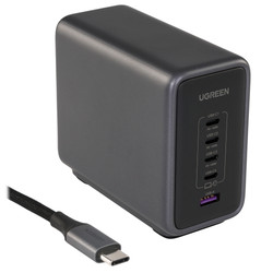 Изображение товара Сетевое зарядное устройство Ugreen CD333 серый