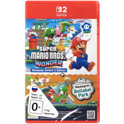 Изображение товара Игра Super Mario Bros. Wonder + Meetup in Bellabel Park (Switch)