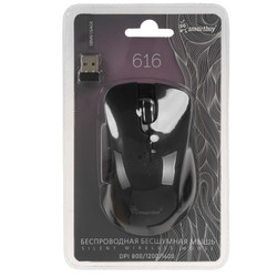Изображение товара Мышь беспроводная Smartbuy 616AG [SBM616AGK] черный