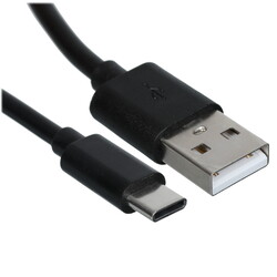 Изображение товара Кабель круглый KingPrice USB Type-C - USB 2.0 Type-A черный 1.5 м