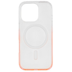 Изображение товара Накладка  uBear Fusion Mag Case для Apple iPhone 16 Pro розовый/прозрачный