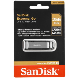 Изображение товара Память USB Flash 256 ГБ SanDisk Extreme Go [SDCZ810-256G-G46]