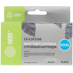Изображение товара Картридж Cactus CS-C2P23AE черный