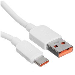 Изображение товара Кабель круглый Hoco USB Type-C - USB 2.0 Type-A белый 1 м