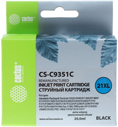 Изображение товара Картридж Cactus CS-C9351C черный