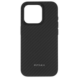 Изображение товара Накладка  Pitaka MagEZ Case Pro 4 для Apple iPhone 15 Pro черный/серый