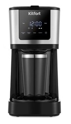 Изображение товара Кофеварка капельная Kitfort КТ-7217 черный