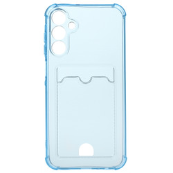 Изображение товара Накладка  Zibelino Silicone Card Holder для Samsung Galaxy A15 4G/ A15 5G голубой