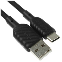 Изображение товара Кабель круглый QUMO USB Type-C - USB 2.0 Type-A черный 1 м
