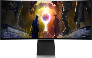 Изображение товара 34" Смарт-монитор Samsung Odyssey G8 G85SD S34DG852SI серебристый