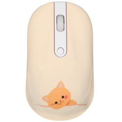 Изображение товара Мышь беспроводная DEXP WM-311WU Cute cat  бежевый