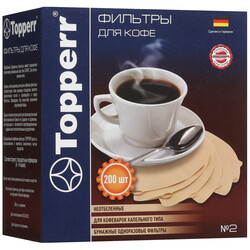 Изображение товара Одноразовые фильтры Topperr 3049 №2 коричневый