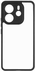 Изображение товара Накладка  BROSCORP для Xiaomi Redmi Note 14 4G прозрачный/черный