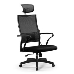 Изображение товара Компьютерное кресло Метта Sit Air-180 B2-290K - Mesh(YP99)+UMF(X1) /Km00/Wh00/K15bL/H13mM-1D(TG1.0Pl/M09.B02.G15.W01) черный