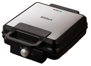 Изображение товара Вафельница Kitfort КТ-4620 серебристый