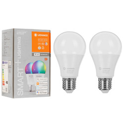 Изображение товара Комплект умных светодиодных ламп Osram Ledvance SMART+ WiFi Classic Multicolour 60 9 W/2700-6500K E27