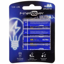 Изображение товара Батарейка FinePower Ultra AA (LR6/ER14505/FR6/R6P)
