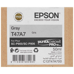 Изображение товара Картридж Epson T47A серый