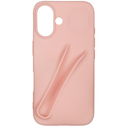Изображение товара Накладка  BoraSCO для Apple iPhone 16 розовый