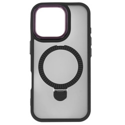 Изображение товара Накладка  Zibelino MagSafe Woven для Apple iPhone 16 Pro черный