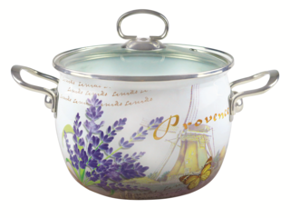 Изображение товара Кастрюля Bohmann BH-8017-22L 4.5 л 22 см белый