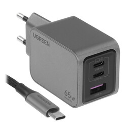 Изображение товара Сетевое зарядное устройство Ugreen X755 серый