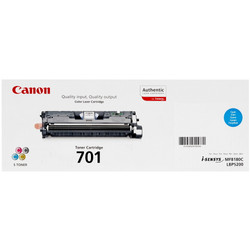 Изображение товара Картридж лазерный Canon 701C голубой, с чипом