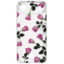 Изображение товара Накладка  Zibelino Silicone Card Holder для Apple iPhone Air прозрачный