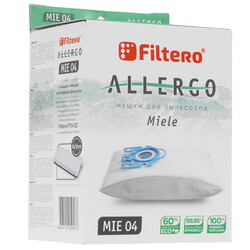 Изображение товара Комплект пылесборник и фильтр Filtero Allergo MIE 04